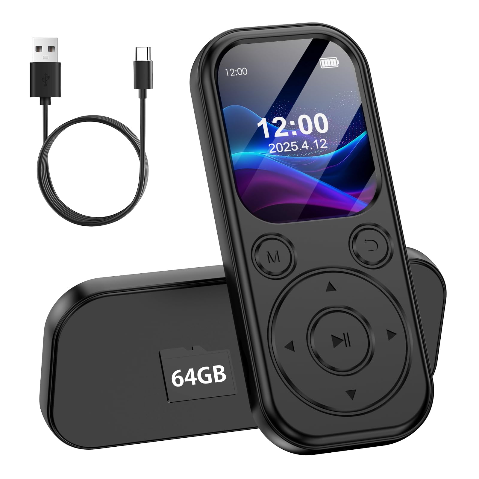 Amazon.co.jp: MP3プレーヤー 64GB Bluetooth 5.3 mp3プレイヤー 最大