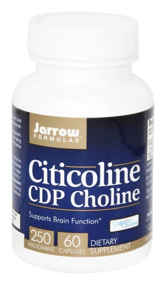 Jarrow Formulas Citicoline CDP Choline, 250mg - 120 caps