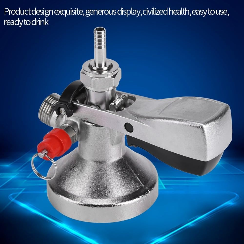 G Type Keg Coupler with Air Valve for Draft Beer Dispenser Brew