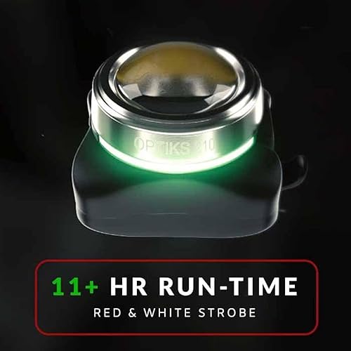 Miniatura 3 de OPTIKS 210 Luces de bicicleta delanteras y traseras USB recargables LED monopatín Longboard Bicicletas