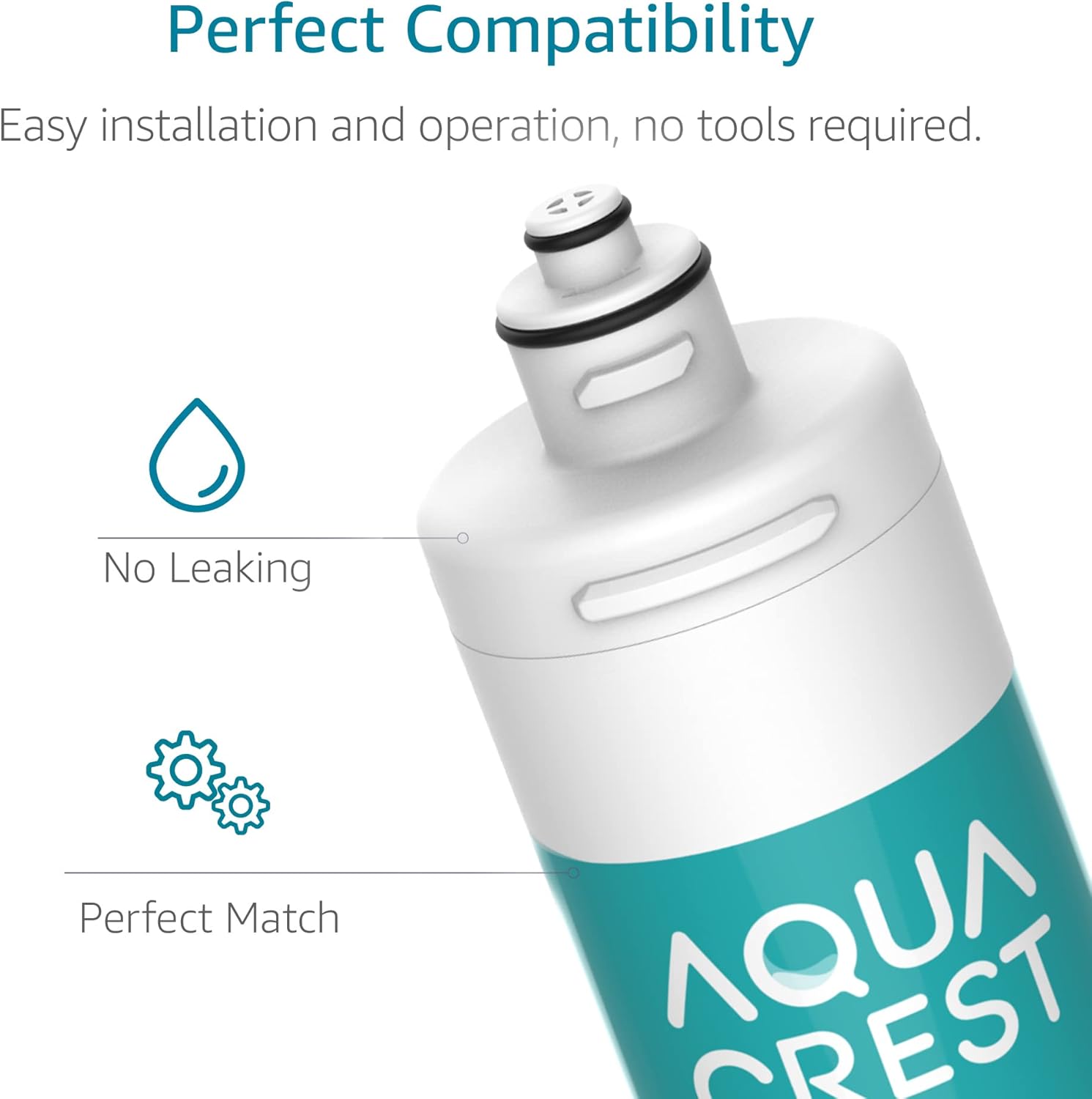 Buy AQUA CREST I2000 Under Sink Water Filter, 26K Gallons, Replacement