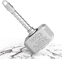 Vista 7 de Mini martillo Fidget Spinners de metal con estrella Fidget Spinner de dedo, Fidget Keychian Chain Ring Cool Gadget Spinning Top Toy Focus Fingertip