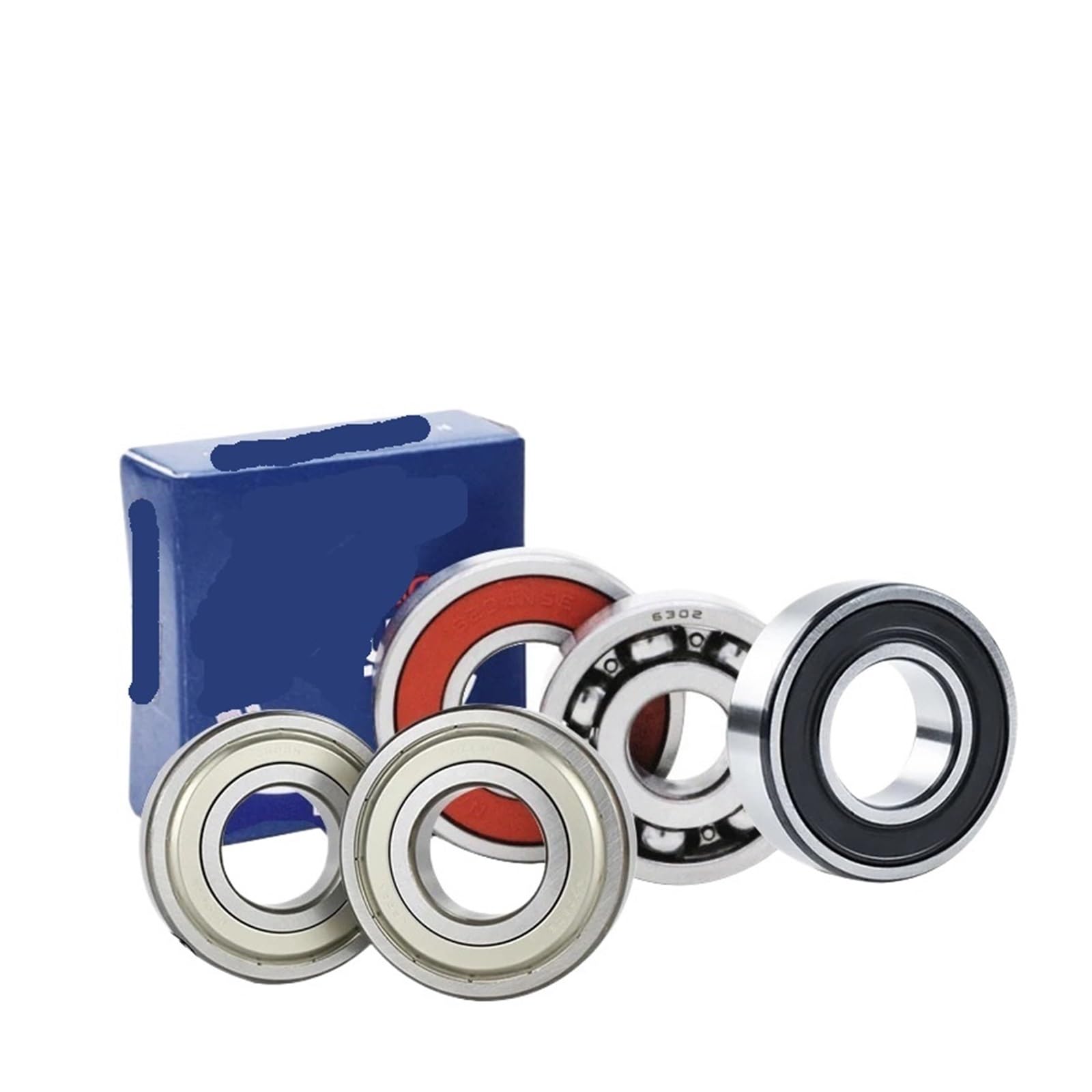 NOBIRTBSA 10 Pcs deep Groove Ball Bearing 603 604 605 606 607 608 609 623 624 625 626 627 628 629 C3 ZZE 2NSE(10PCS-608 8X22X7MM,ZZE)
