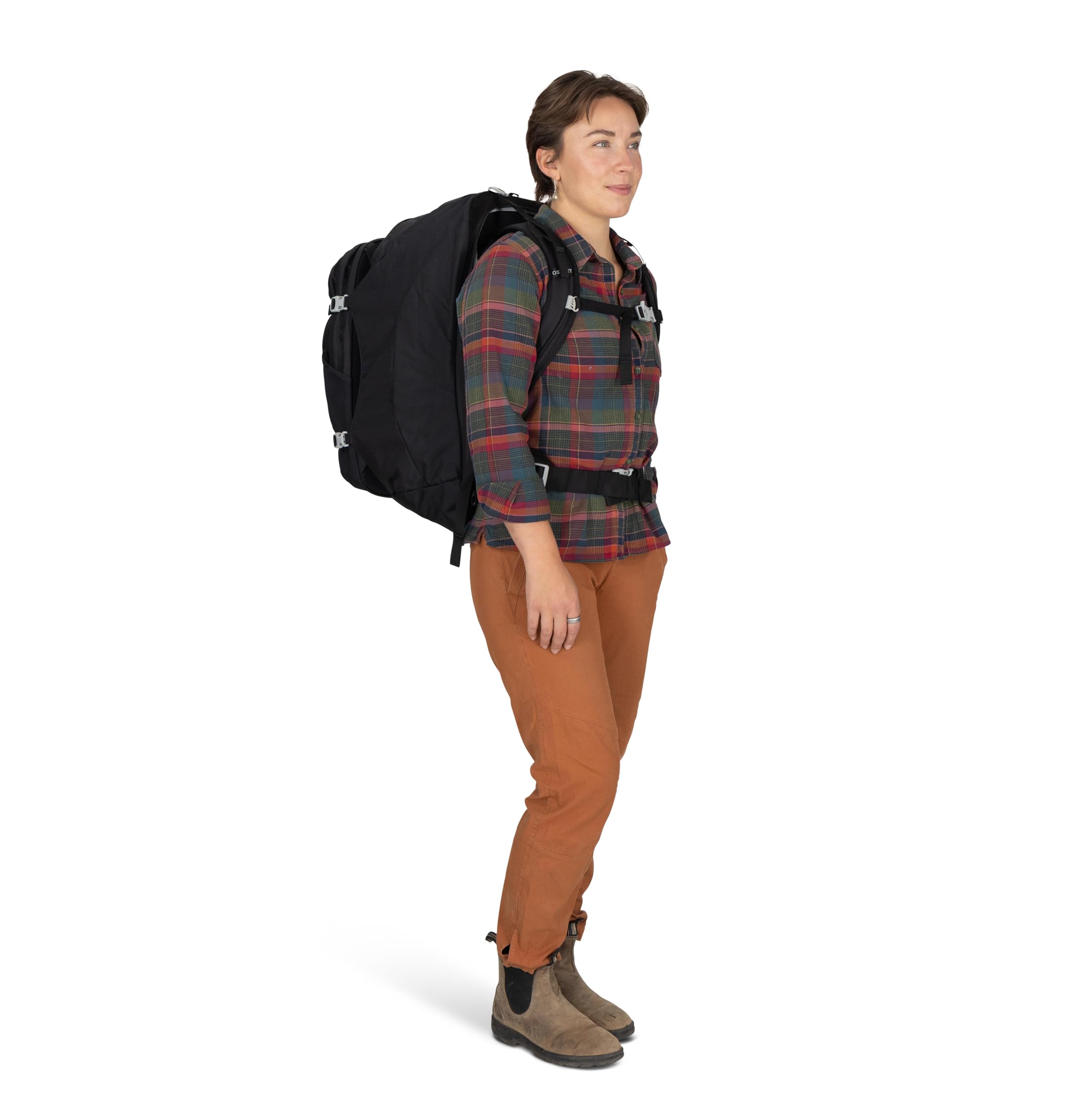Osprey Fairview Zaino da viaggio donna, 55L, Purple Garnet