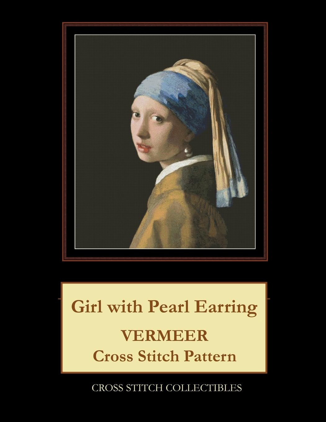 Girl with Pearl Earring: Vermeer cross stitch pattern