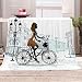 tjxu Couverture Peluche Bicyclette Couverture en Flanelle Douce et Confortable - Couverture lit, Housse De Canapé, Couvre 70 X 100 CM