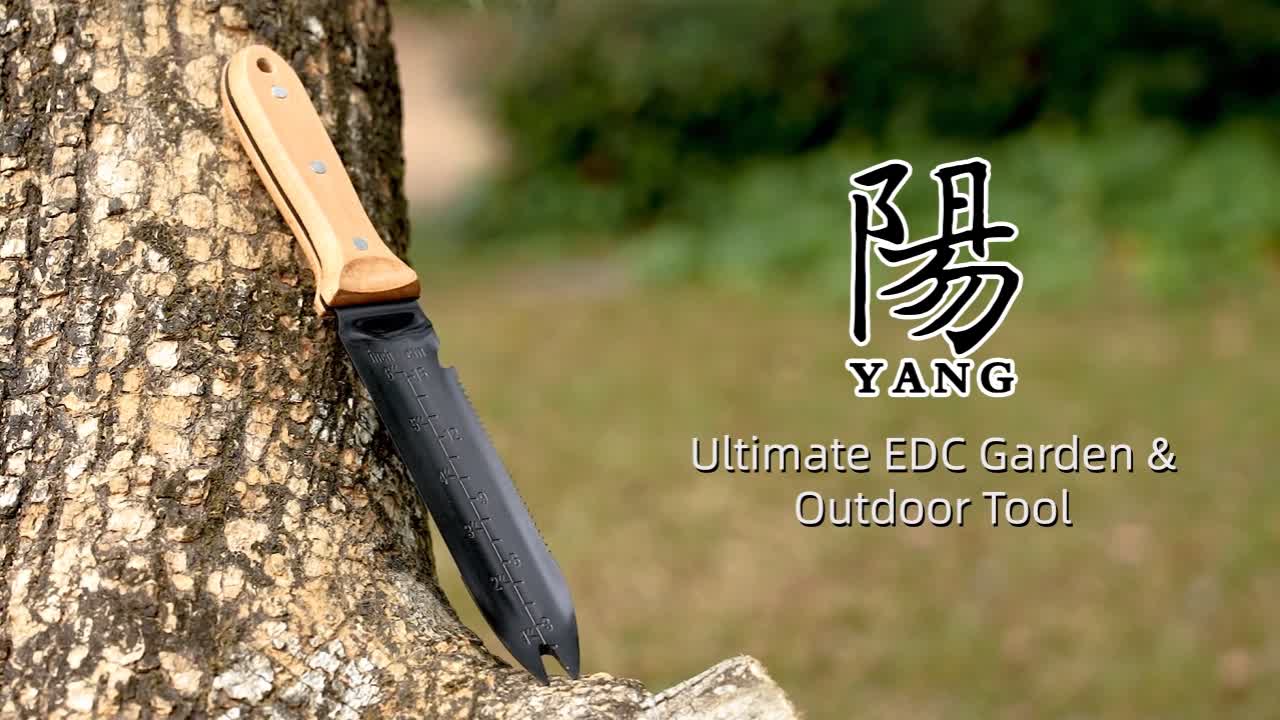 Cuchillo de Jardín YANG Hori Hori Acero Inoxidable 7" miniatura 7