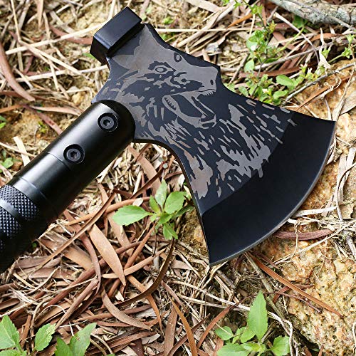 Liantral LT-SO12-02 Camping Axe, Folding Survival Hatchet Axe Tactical Camp Axe thumb #5