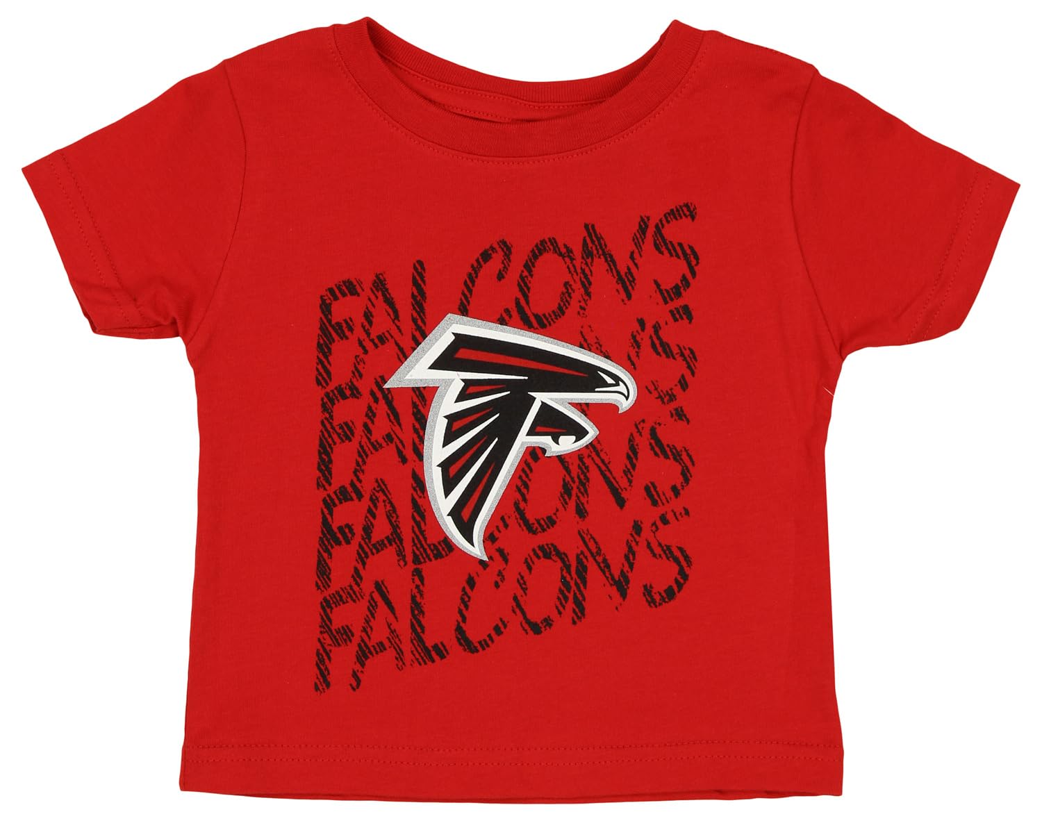 Outerstuff NFL Atlanta Falcons Infants Short Sleeve Fan Scribble Graphic Tee, 18m