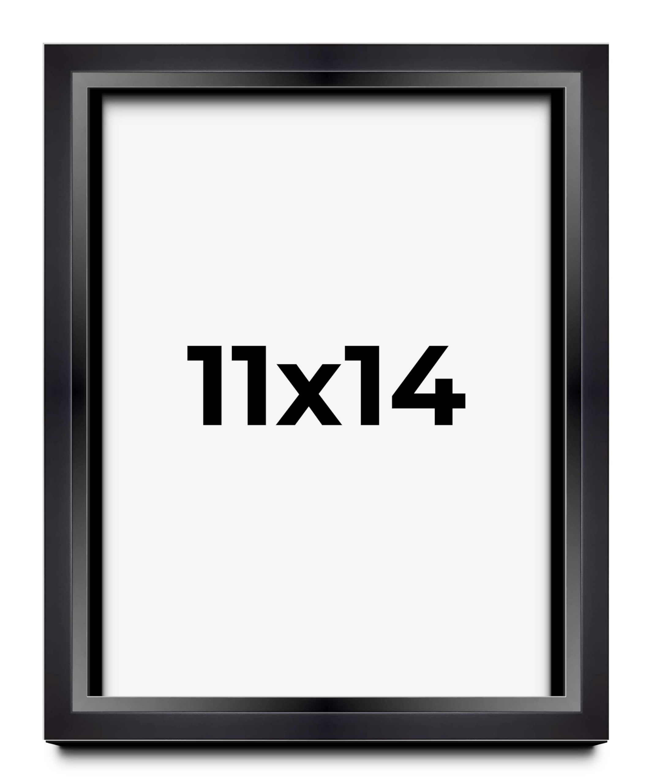 Photo 1 of *** SIMILAR UPDATED 6/28*** 11x14 Shadow Box Black Beveled Display Frame | 1.5 Inches Deep | 1 Inch Wide Moulding | Includes Shatter Resistant Acrylic Plexiglas, Acid-Free Backing and Hanging Hardware