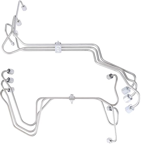 Miniatura 4 de Juego de línea de inyector de combustible compatible con 94-98 5.9 5.9L 12 válvulas Cummins 3925805