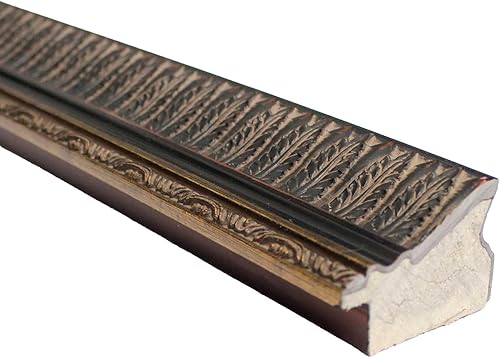 Miniatura 5 de Marco de fotos Payton de 23 x 23 pulgadas, de madera maciza ornamentada, de 1.75 pulgadas de ancho, profundidad interior de 0.5 pulgadas, marco de