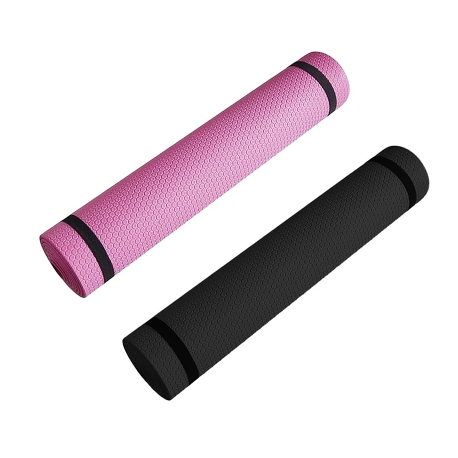 Tappetino Da Yoga Antiscivolo, Sportivo Fitness, In Schiuma Spessa E Confortevole For Esercizi Di Pilates, Ginnastica