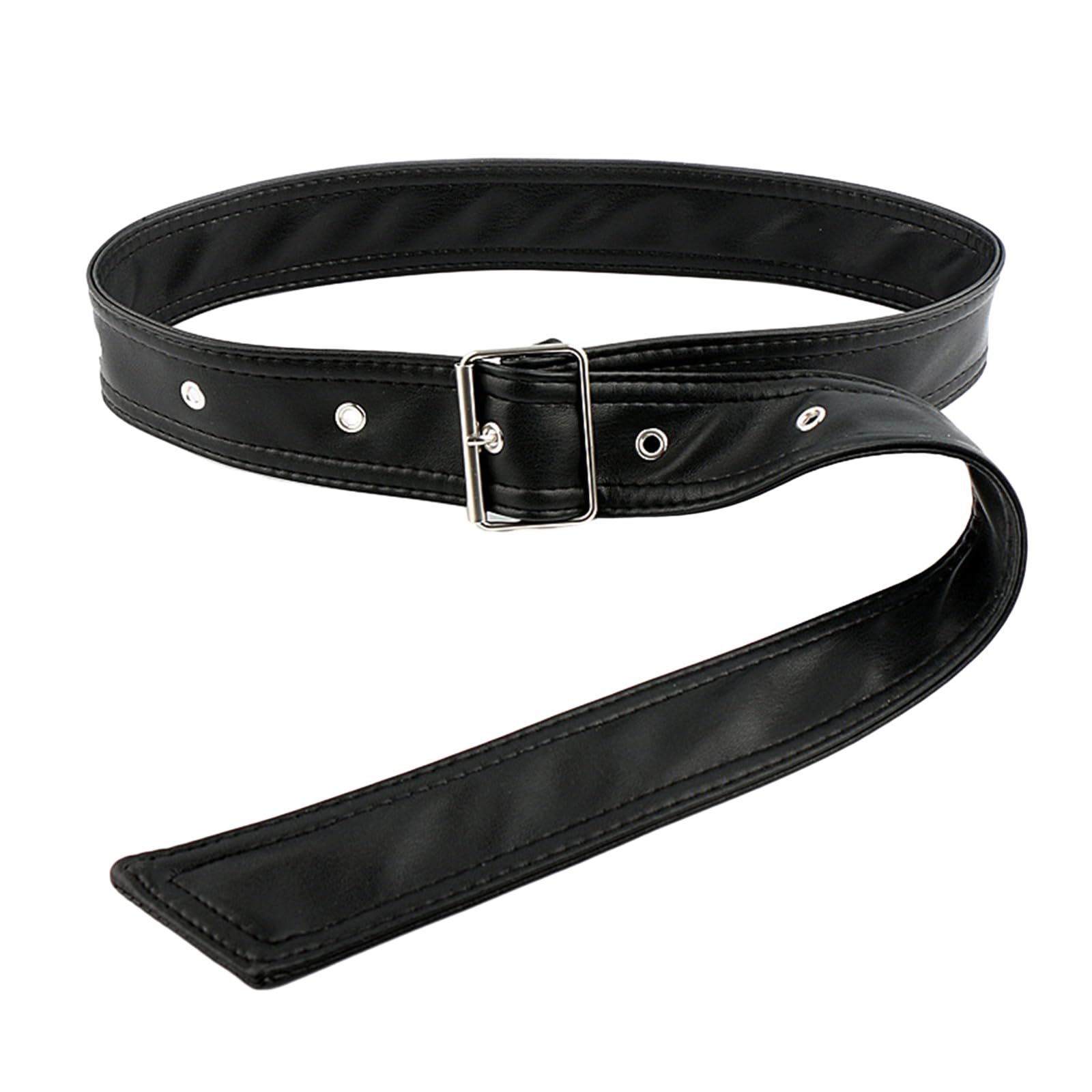 UNTERING Overcoat Waist Belt Coat Belt PU For Men Women Trench Replacement Womens Black Elastic Wide Waistband Pu Leather