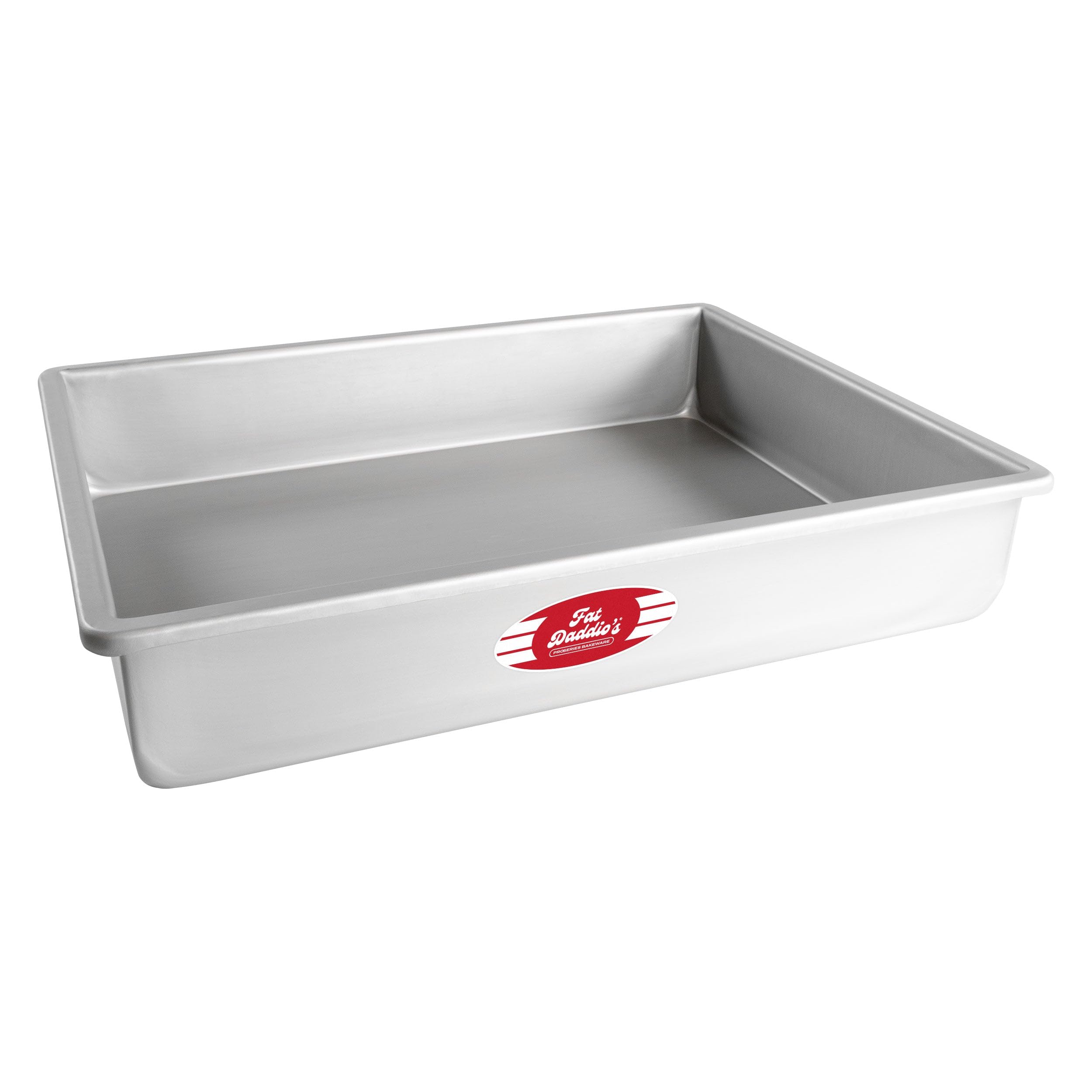 Fat Daddio's POB-12163 Anodized Aluminum Sheet Cake Pan, 12 x 16 x 3 Inch