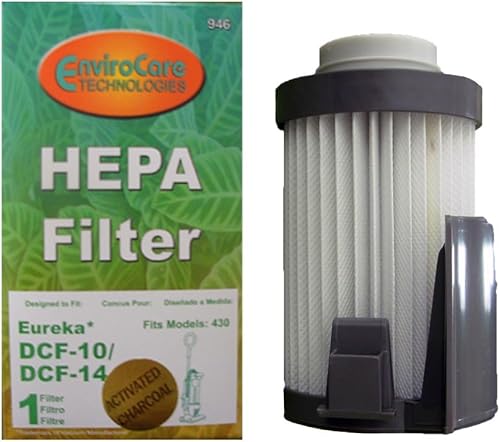 HEPA filtro tipo taza para polvo para aspiradora de pie liviana estilo Eureka DCF 14 DCF 10 HEPA filtro tipo taza para polvo para aspiradora de pie liviana estilo Eureka DCF 14 DCF 10