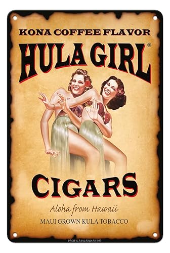 Pacifica Island Art Hula Girl Cigars - Aloha from Hawaii