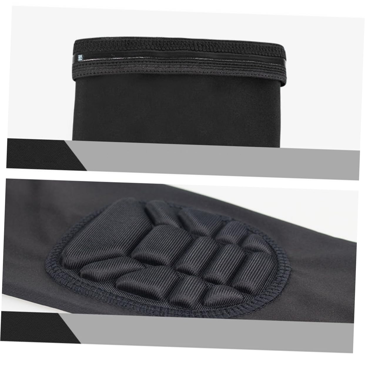 BUTIFULSIC Sports Elbow Pad Sleeve Breathable Comfortable Anti-collision Arm Protector Forearm Guard Adjustable Elbow Strap for Basketball Football Badminton Size Xl