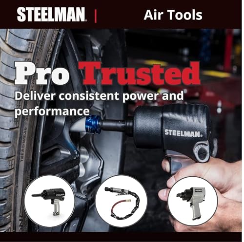 Steelman 102-4 1/2-Inch Heavy-Duty Impact Wrench With 2-Inch Anvil Twin Hammer #TOP6