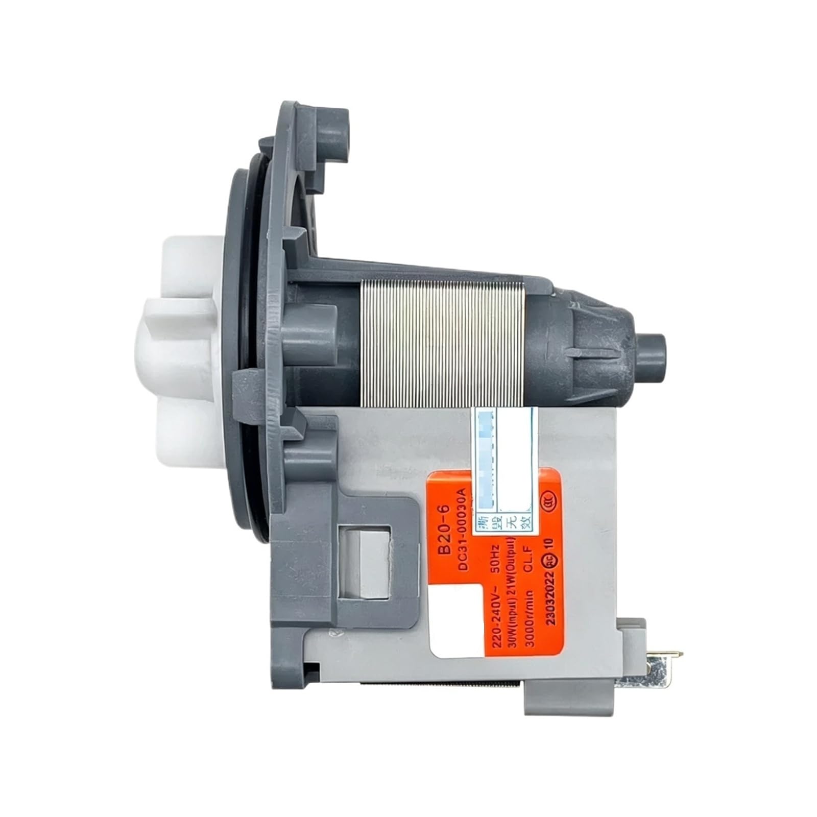 Pompa Di Scarico Per Lavatrice, Compatibile Con Samsung, Motore B20-6 220-240V 50Hz 30W 3000r/Min DC31-00030A Parti Di Drenaggio Della Lavatrice