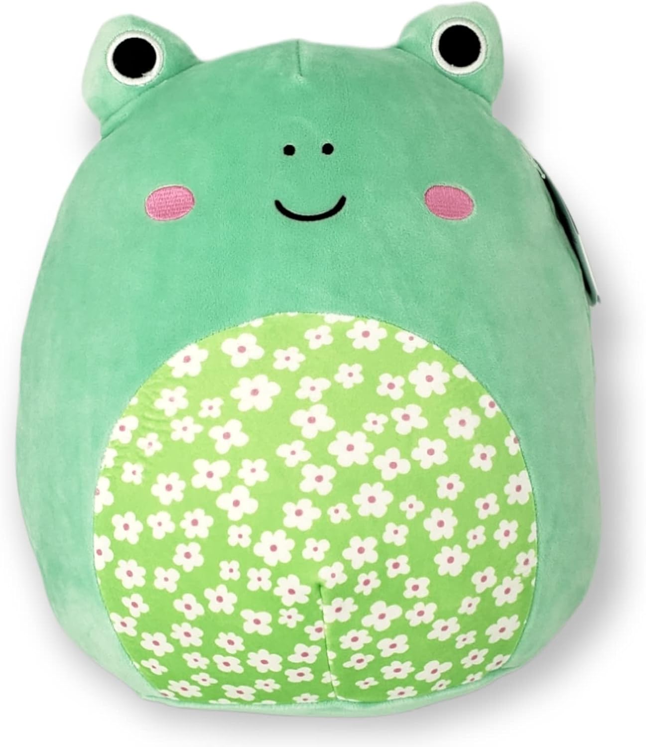 SQUISHMALLOW KellyToys - 12 Inch (30cm) - Wendy The Green Frog from The Floral Squad - Super Soft Plush Toy Animal Pillow Pal Buddy Stuffed Animal Birthday Gift