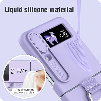 Nillkin Samsung Galaxy Z Flip 4 Case Built in Slide Camera Lens