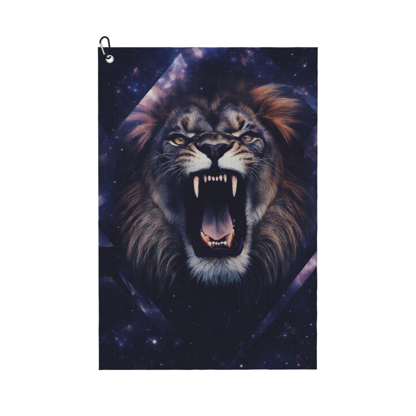 BSDFGSDD Lion Art space Golf Towel 24 x 16 inches