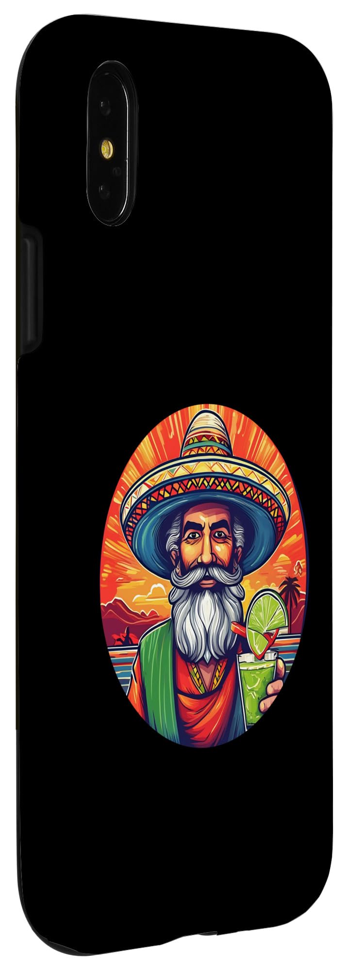 iPhone X/XS 5 de Mayo Party Drinko de Mayo Mexican Man drinking Case - Image 3