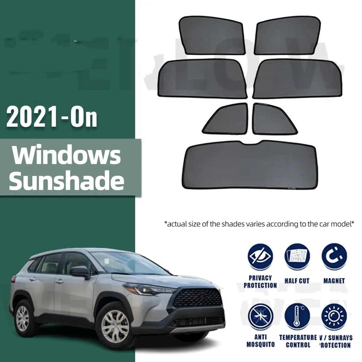 LHFLIVE Parasole Parabrezza Per Toyota Corolla 2020-2024 (Non Cross): Protezione Solare Su Misura