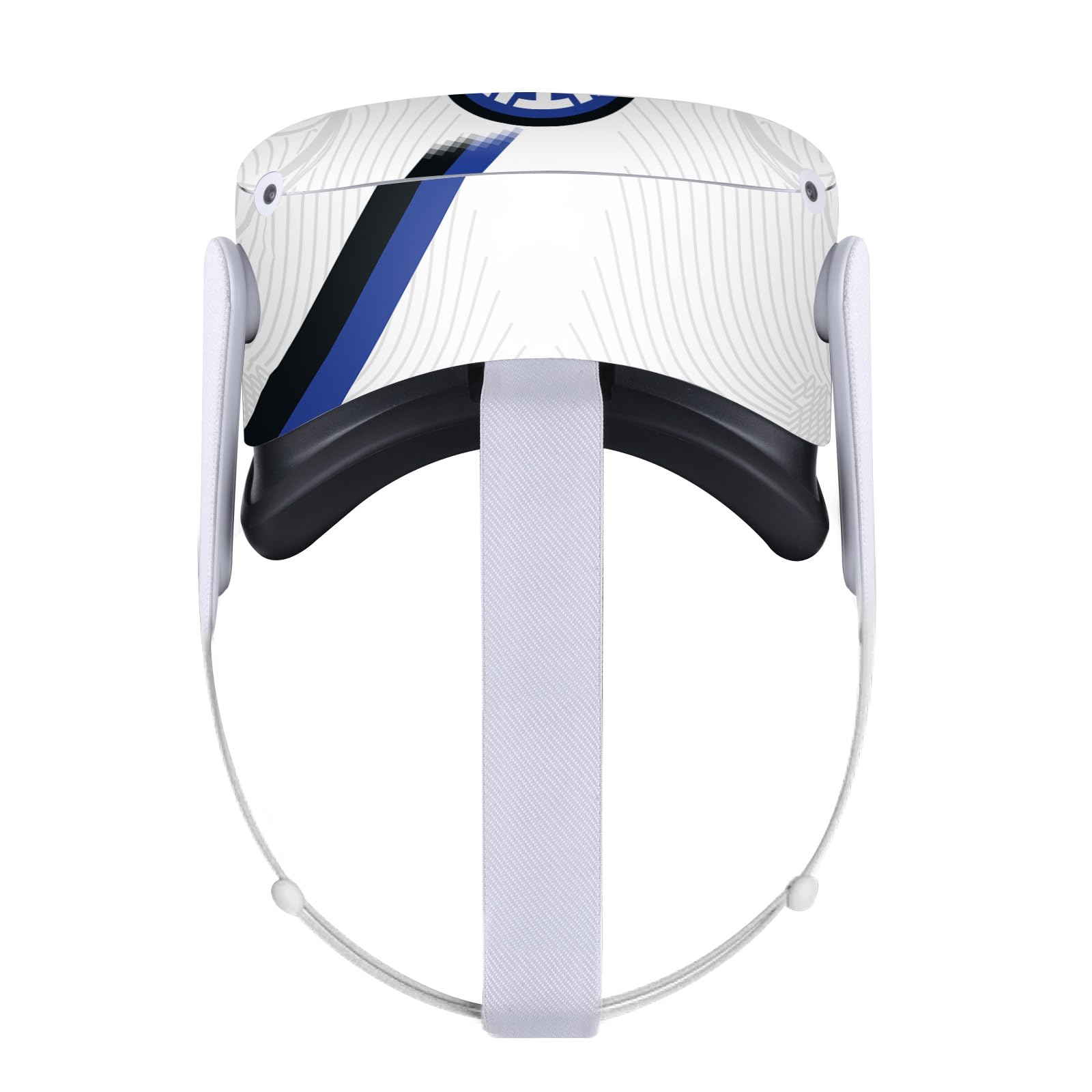 Head Case Designs Officially Licensed Inter Milan Away 2023/24 Crest Kit Vinyl Sticker Skin Decal Cover Compatible with Meta Quest 2