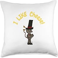 Vista 5 de NGM I Like Cheese - Almohada (16 x 16 pulgadas), multicolor
