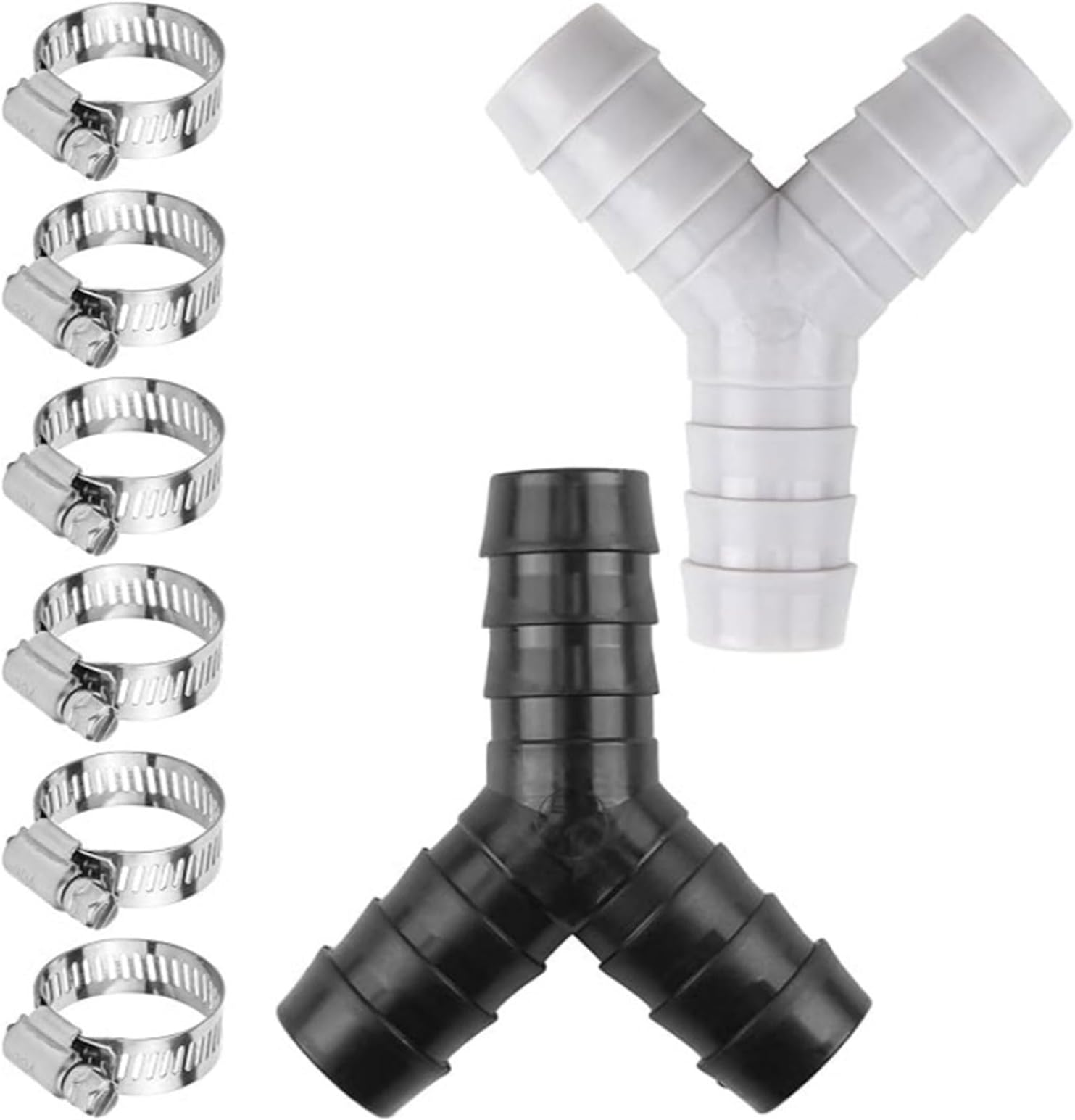 Y Shape Splitter Down Pipe Hose Connector Universal Drain Washing Machine Dishwasher Y Shaped Down Pipe Hose