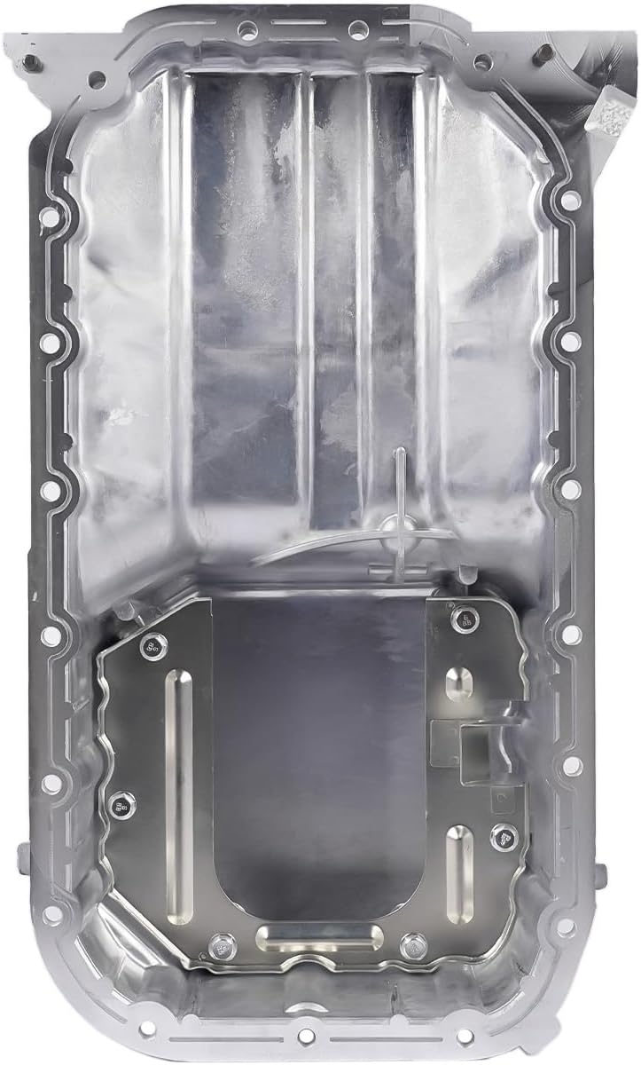 Engine Oil Pan Sump with Drain Plug Replacement for Hyundai Elantra 2001-2010 Tiburon 2003-2008 Tucson 2005-2009 Kia Soul 2010-2011 Spectra 2004-2009 Spectra5 2005-2009 L4 2.0L 21520-23601