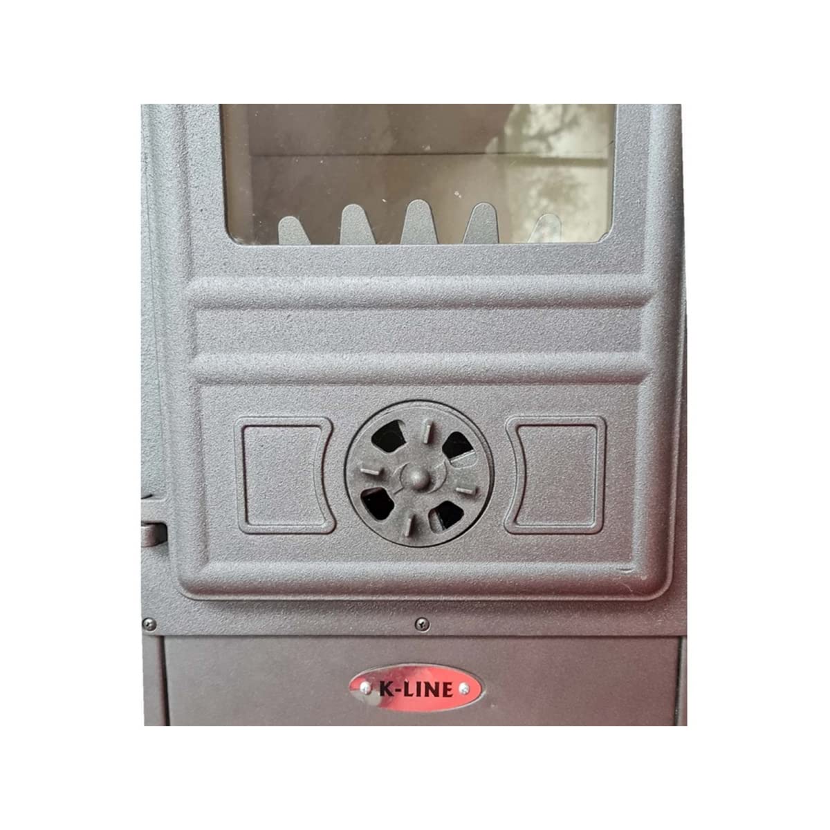 STUFA KARMA BEIGE POTENZA 7KW VOLUME RISCALDABILE 140MC.