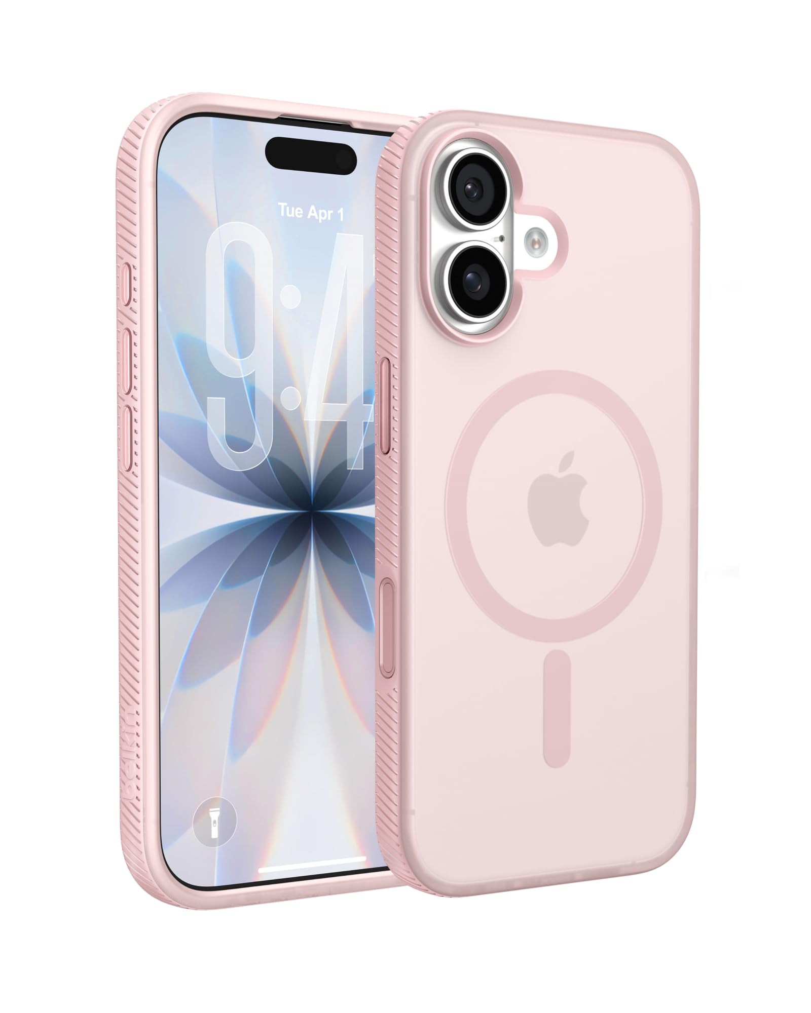 Belkin for iPhone 17 Case, Grip, MagSafe Compatible w/Anti-Scratch & Anti-Yellowing Coating, Touch Sensitive Camera Control - Military Grade, Anti-Slip, Magnetic, Shockproof, Protective