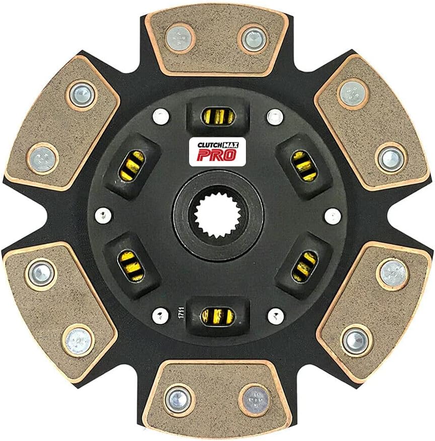 ClutchMaxPRO Performance Stage 3 Clutch Kit Compatible with Chevrolet Geo Prizm Pontiac Vibe Toyota Celica Corolla Matrix MR2 Spyder 1.6L 1.8L 4A-FE 7A-FE 1ZZ-FE 2ZZ-GE (CP16080HDC-ST3)