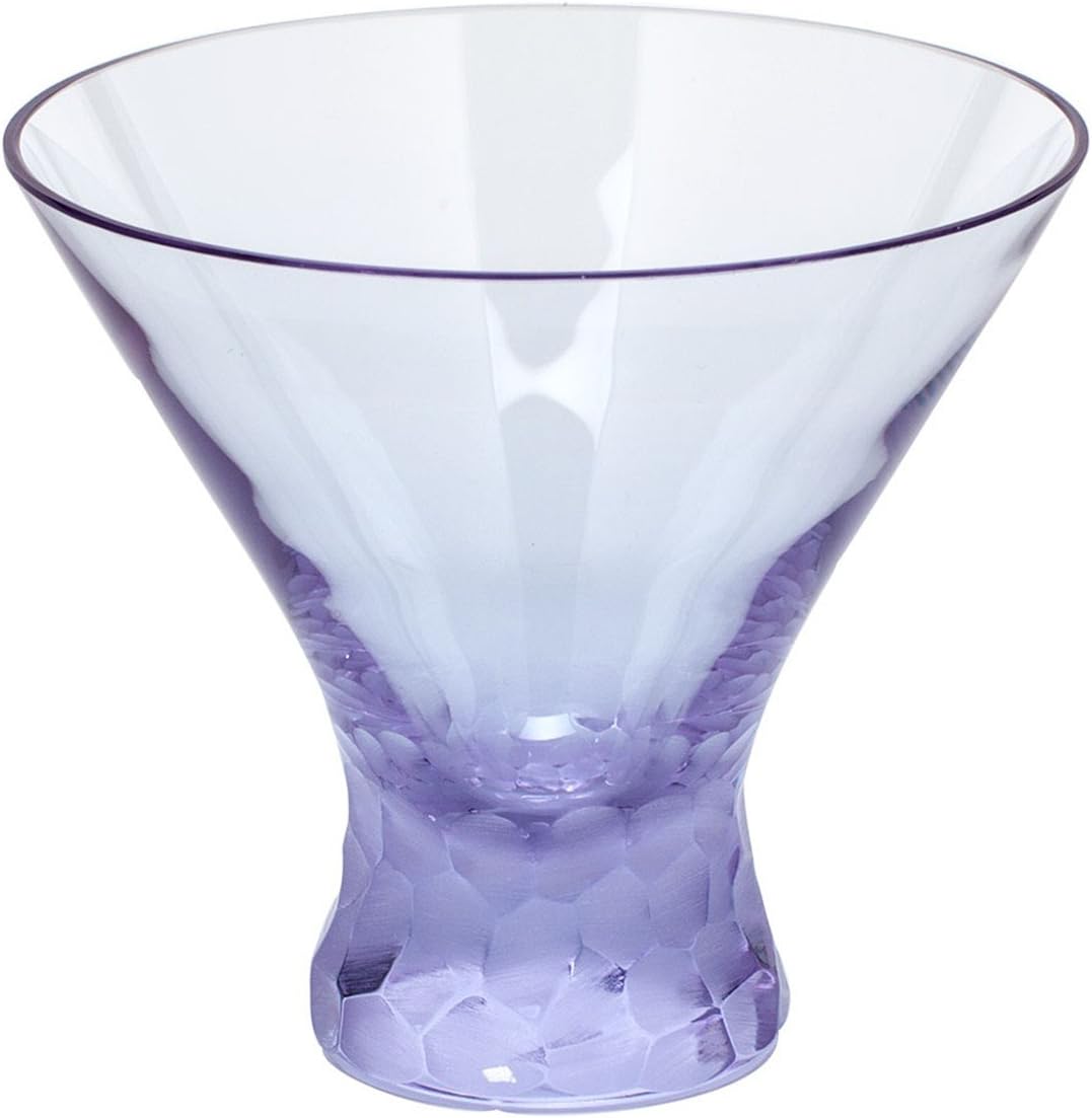 Moser Pebbles Stemless Martini Cut Pebbles