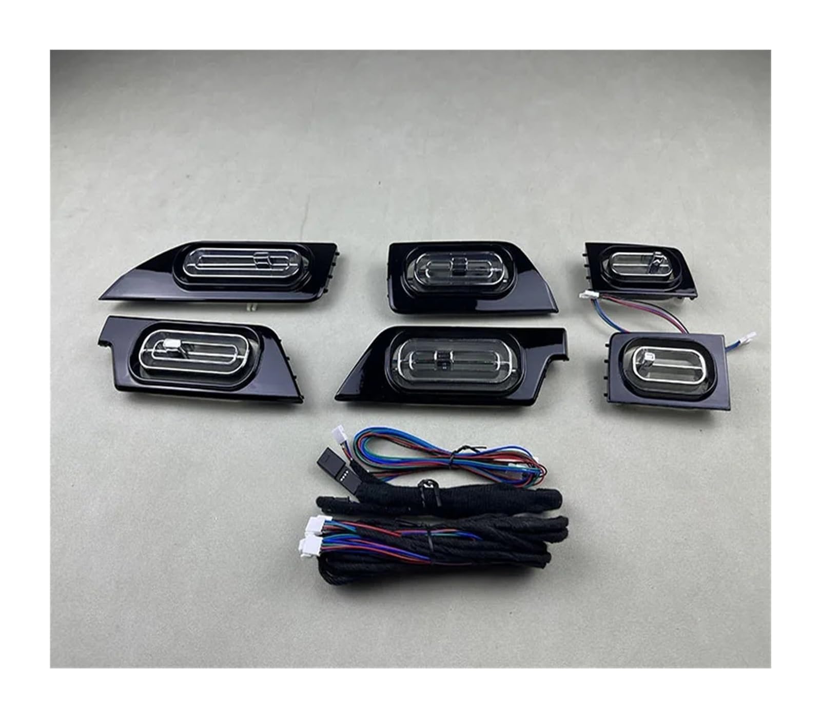 Dashbroad LED Ambient Light Air Vent Compatible With BMW X5 G05 7 Series G12 2018+ Air Conditioning Ambient Light(Orginal has ambient)