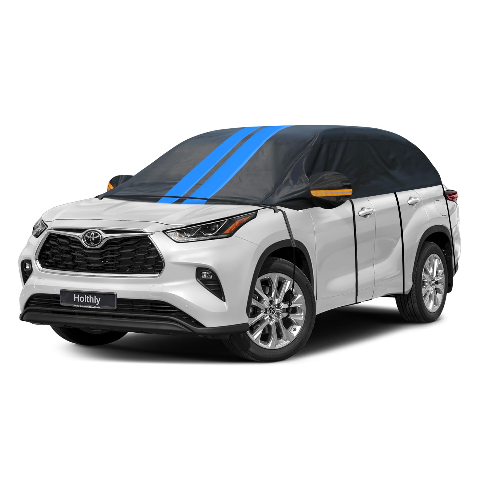 Holthly Half Car Cover Top - snow and ice | Mubboo