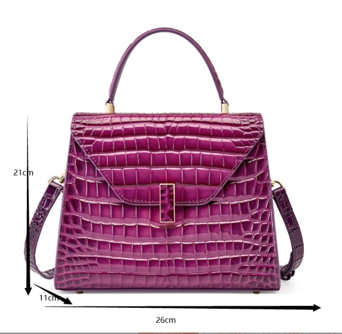 Bolso de Mano Bolso De Mujer Vintage Hombro Ajustable Bolsos Dama Bolsos Mujer(A)