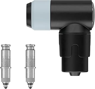 Schwalbe Clik Valve Conversion Kit - Dunlop/DV Valve Conversion Kit with Pump Head - Innovation for Inflating Bicycle Tyres