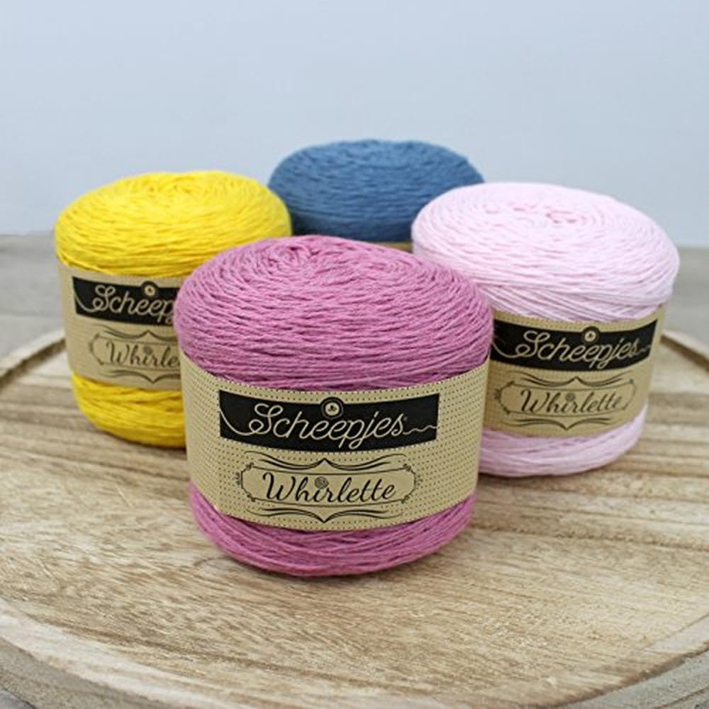 Scheepjes - Scheepjes Whirlette 862 Grapefruit Yarn - 1x100g - Image 4