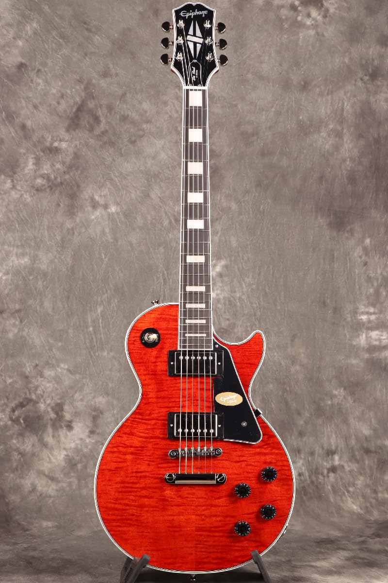 Amazon | Epiphone/Inspired by Gibson Les Paul Custom Figured 