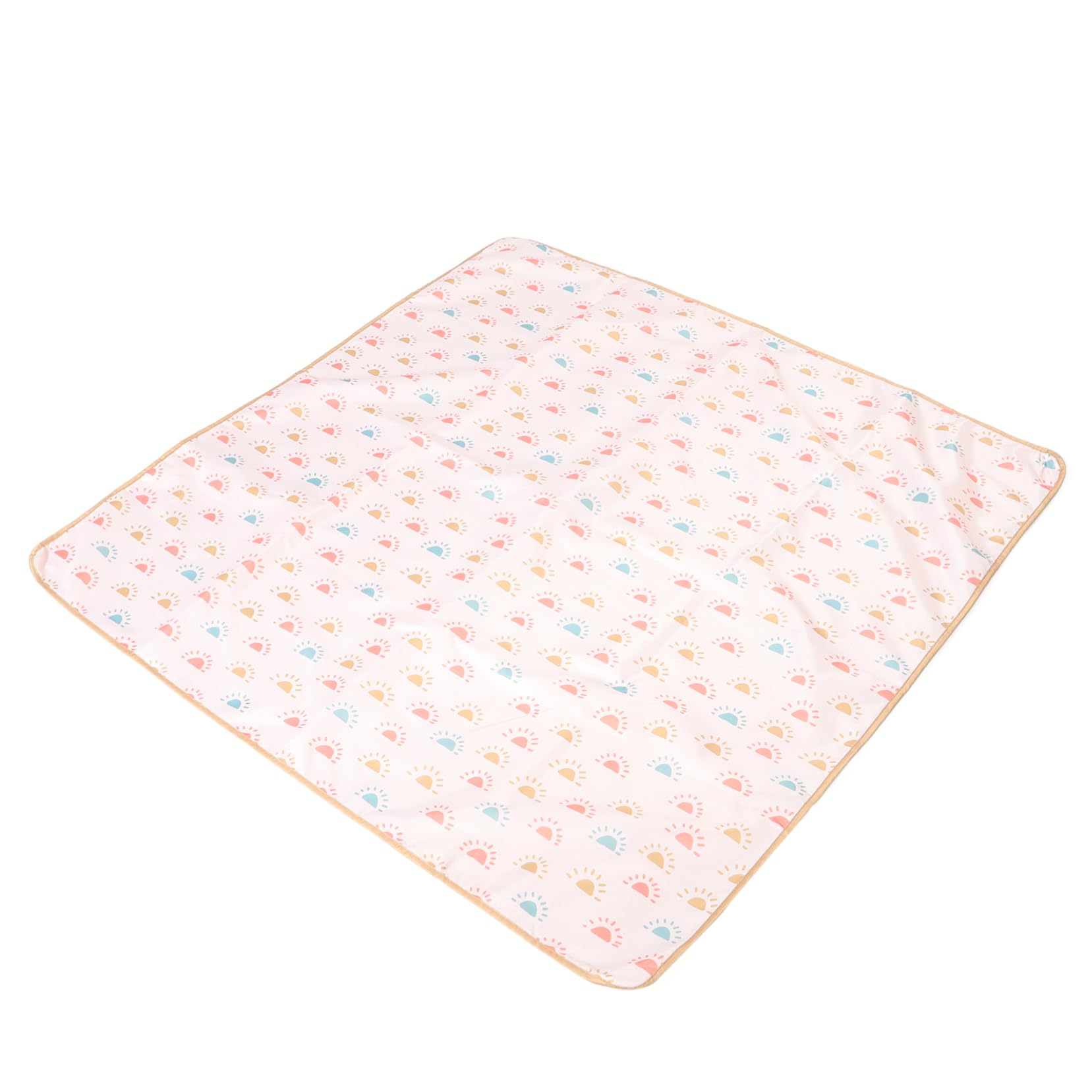Tapis de Chaise Haute Antidérapant pour Bébé, Pliable, Polyester