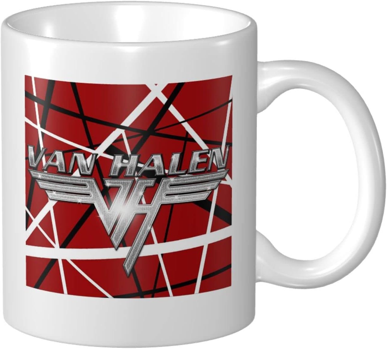 Amazon.com: Van Rock Band Halen Coffee Mug Funny Mark Cup Tea Cups