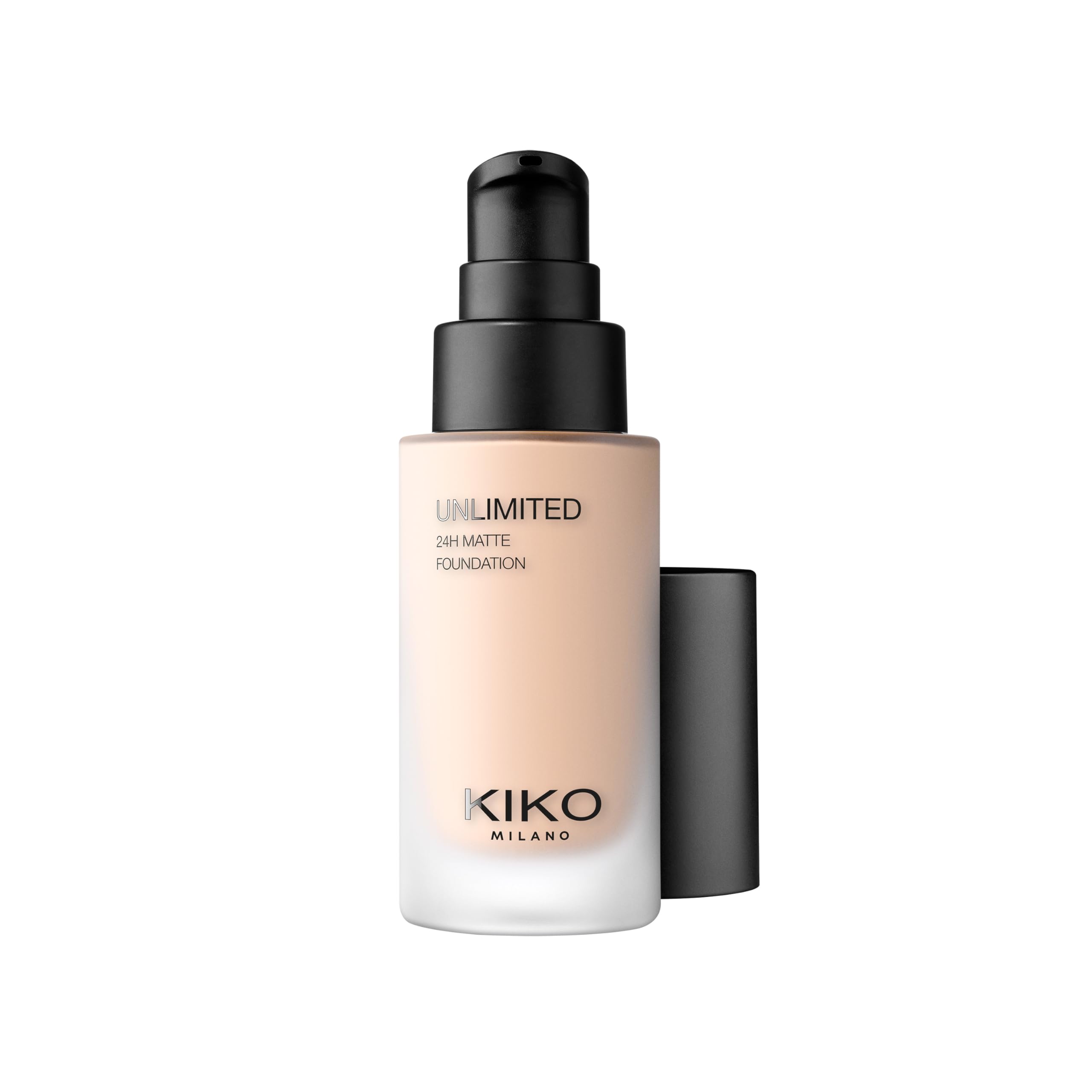 KIKO Milano Unlimited 24H Matte Foundation 1 CR, Long-Lasting Matt Liquid Foundation With Up To 24-Hour Hold