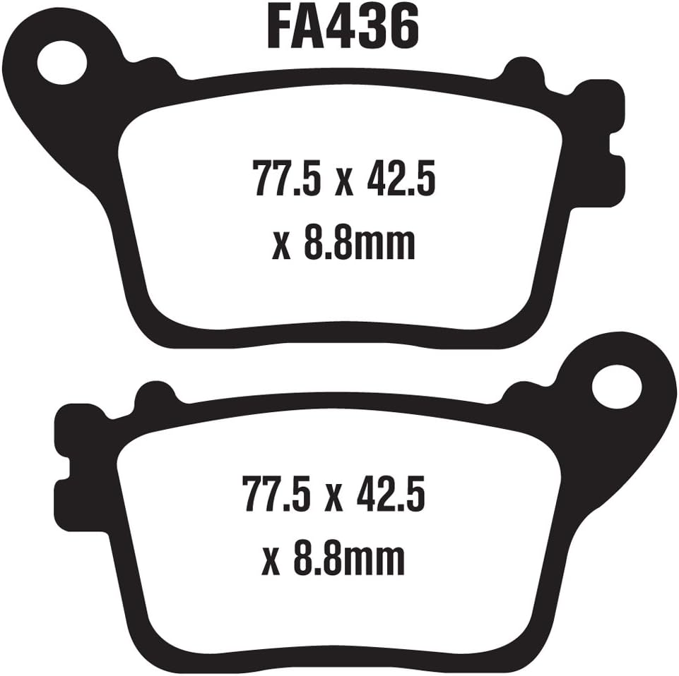 EBC Brakes EBPCK1004 Complete Double-H Sintered Brake Pad Change Kit