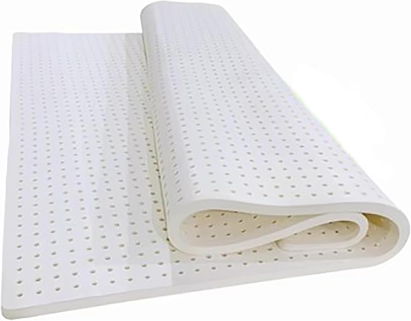 1Inch Thick Natural Latex Mattress Topper – Firm EcoFriendly Bed Pad for 140x230cm Beds Enhances Sleep Comfort & Support Ideal for Better Sleep Quality