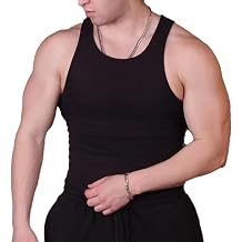 Ekko Beaters,Mens Tank Tops Summer,Ekkovision Tank Tops Men,Workout Shaper Vest Compression Abs Abdomen Undershirts,Sleeveless Gym Shirts Tops