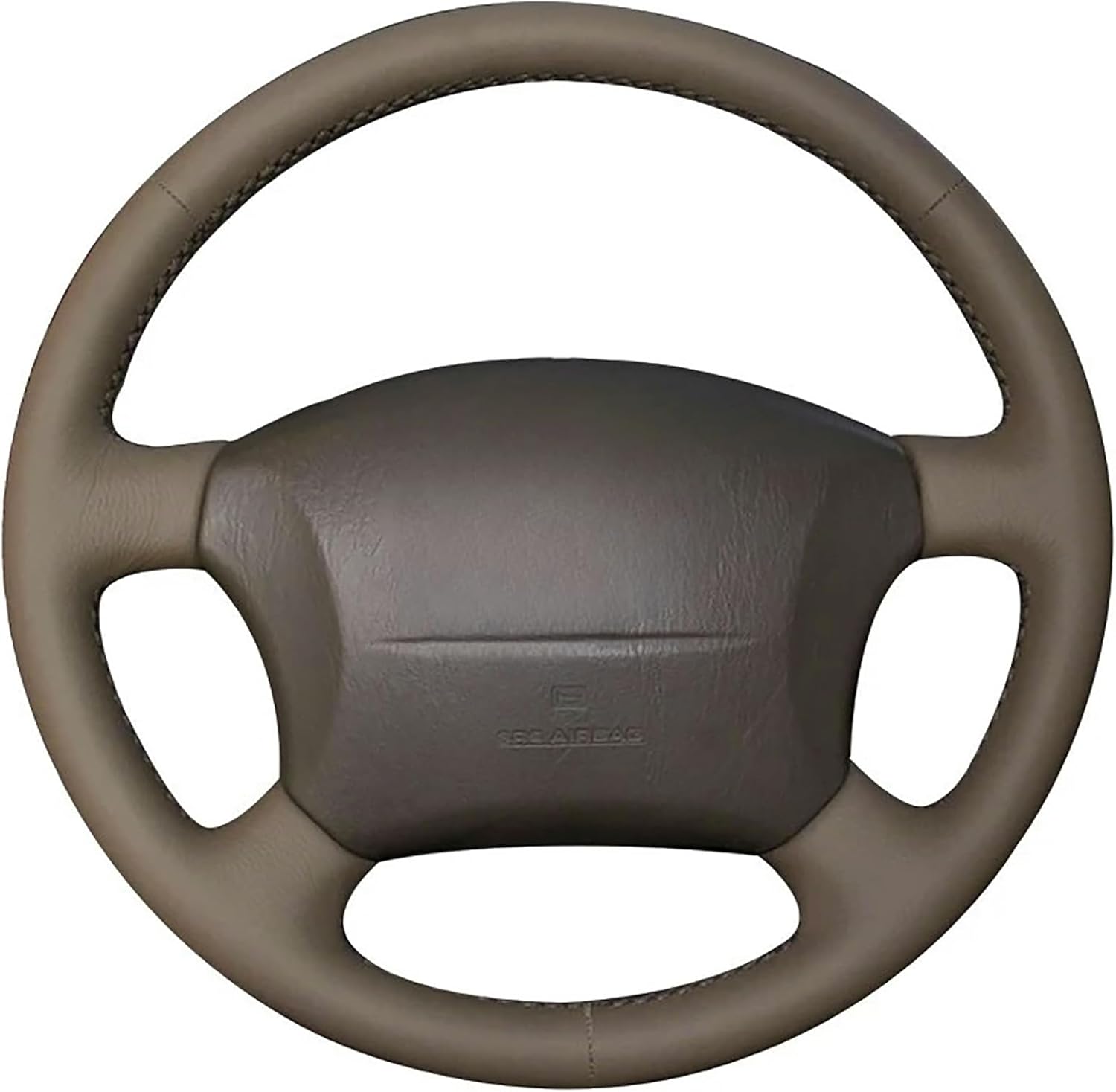 Custom Fit Genuine Leather Steering Wheel Cover for Lexus LX 450 1996 1997 / LX 470 1998-2002/ for Toyota Land Cruiser 1995 1996 1997 1998 1999 2000 2001 2002 Accessories